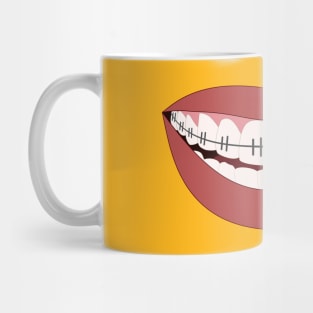 Brace Face Mug